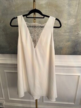 Women's Lace-Back Mini Dress